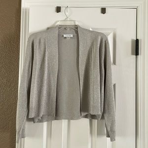 Silver Formal Cardigan